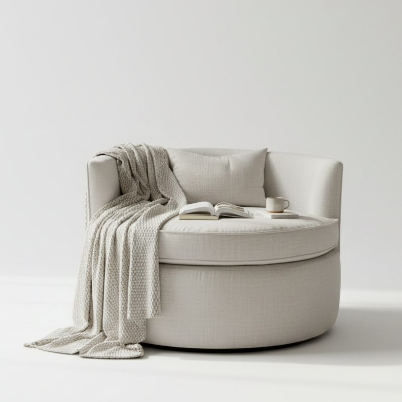 Round lounger