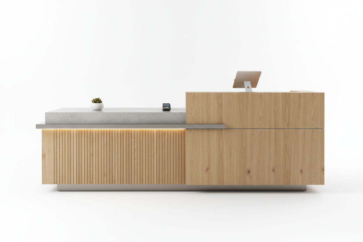 Reception desks