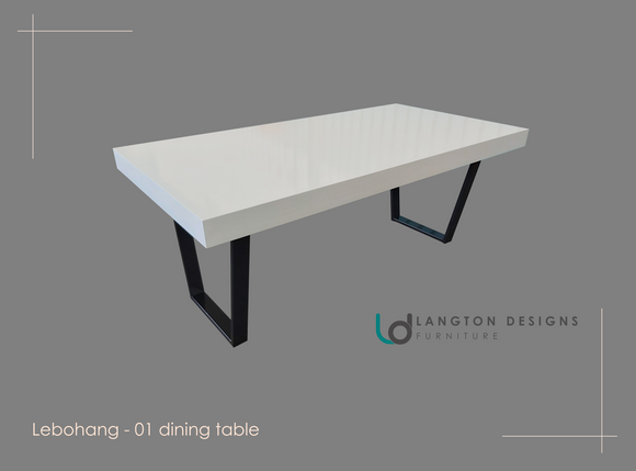 Lebohang - 01 dining table